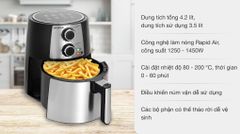 Nồi chiên không dầu Sharp KF-AF42MV-ST 4.2 lít