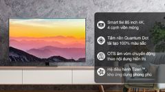 Smart Tivi QLED 4K 85 inch Samsung QA 85Q80B