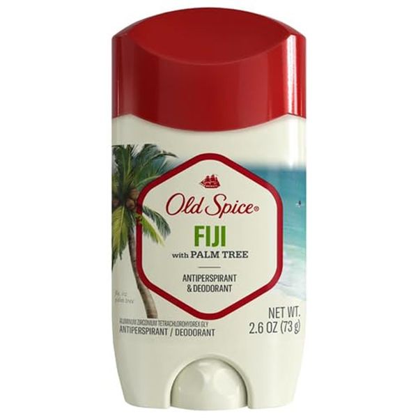 CT - Sáp khử mùi Old Spice Antiperspirant/Deodorant – Fiji with Palm Tree – Scent of Palm Tree + Coconut 2.6 Oz 73 g)