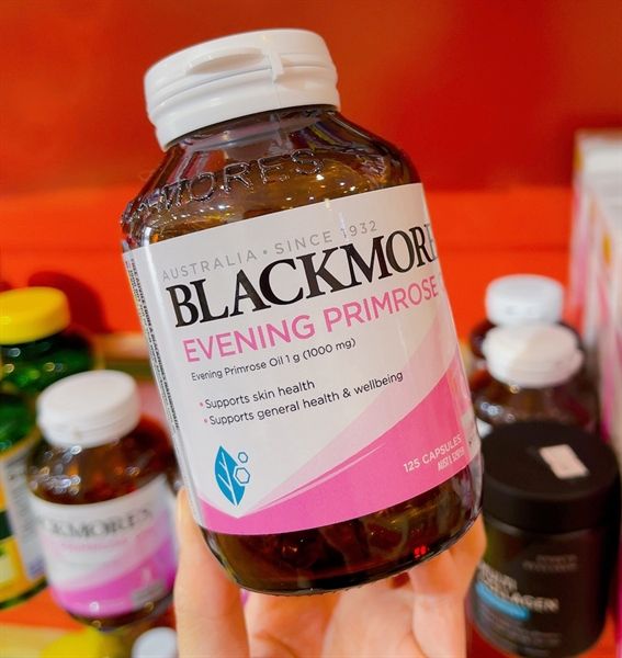Viên uống tinh dầu hoa anh thảo Blackmores Evening Primrose Oil 125 viên