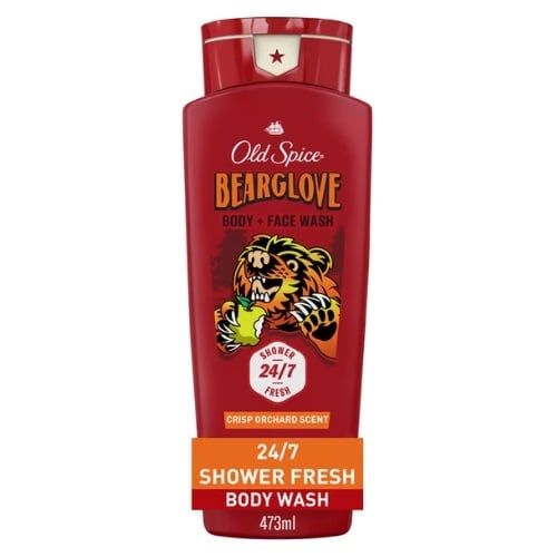 CT - Sữa tắm Old Spice Bearglove Body + Face Wash – Crisp Orchard Scent 473mL (16 FL OZ)