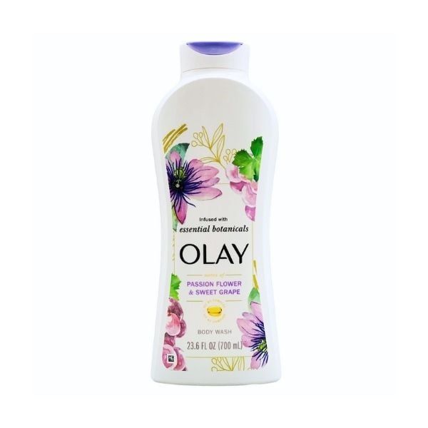 Sữa Tắm Olay Infused With Essential Botanicals Passion Flower & Sweet Grape Body Wash 23.6OZ 700ml