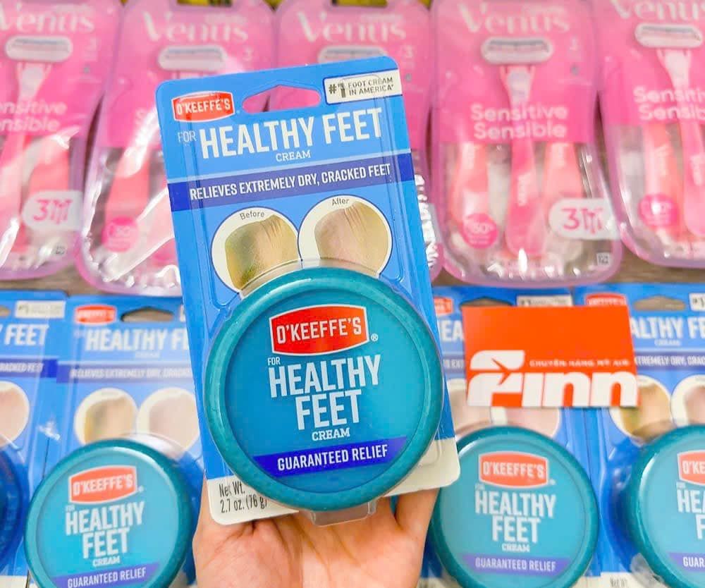 Kem dưỡng nứt gót chân O'keeffe's Healthy Feet Foot Cream 2.7Oz 76g