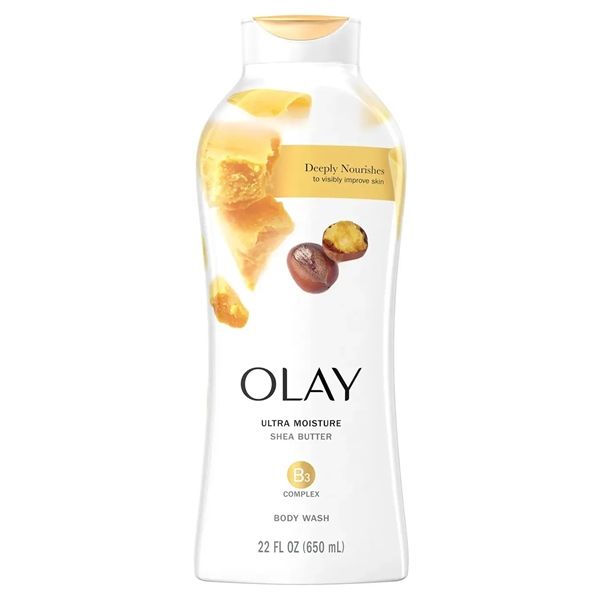 CT - Sữa tắm Olay Ultra Moisture with Shea Butter 24HR Moisturizing Body Wash 650ml 22Oz
