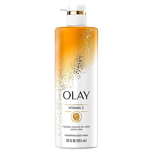 Sữa tắm Olay Cleansing & Nourishing Body Wash with Vitamin B3 and Vitamin C 20Oz 591ml