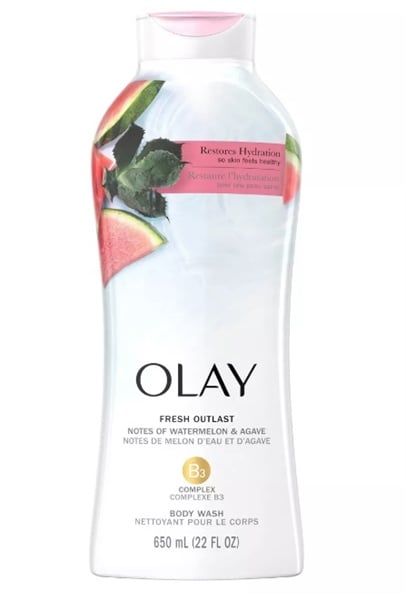 CT - Sữa tắm Olay Fresh Outlast – Notes of Watermelon & Agave Body Wash 650ml 22Oz