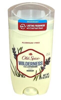 CT - Sáp khử mùi Old Spice Wilderness Deodorant – Scent of Lavender Spring Water 3.0 Oz 85g
