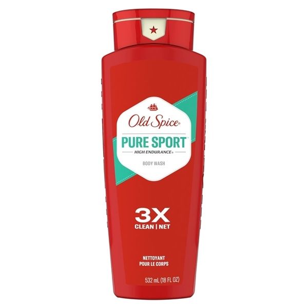 CT - Sữa tắm Old Spice Pure Sport High Endurance Body Wash 532mL (18 FL OZ)