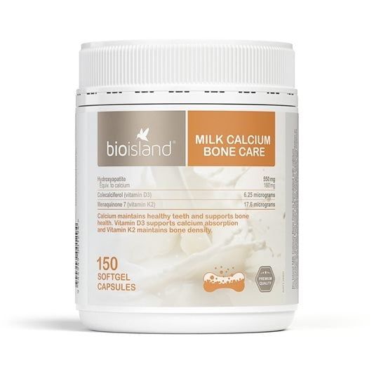 CT- Viên bổ sung canxi BioIsland Milk Calcium Bone Care 150 viên (Hộp)