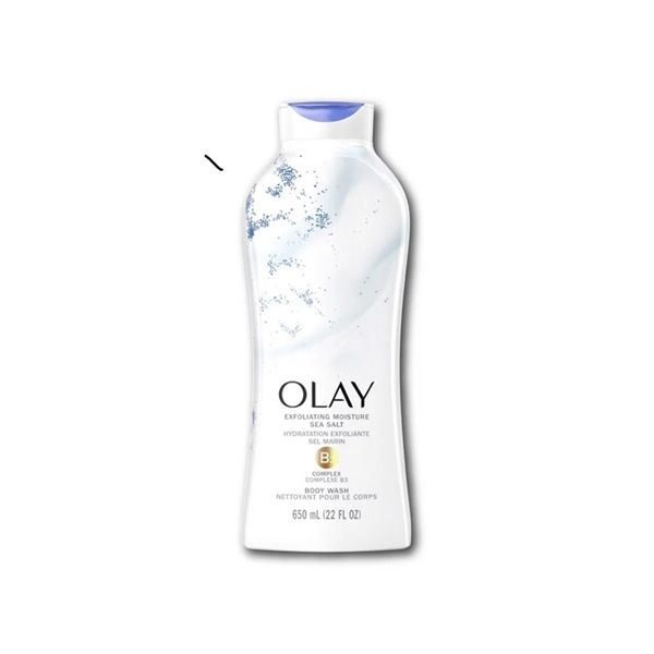 CT - Sữa tắm Olay Exfoliating Moisture Body Wash – Sea Salt 650mL 22Oz