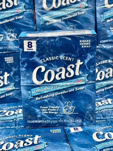Set 8 xà bông cục Coast 4Oz 113g