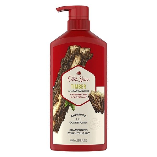 CT - Dầu gội xả Old Spice Thick & Full 2-in-1 Shampoo & Conditioner with Deep Sea Minerals Scent 650mL (21.9 FL OZ)