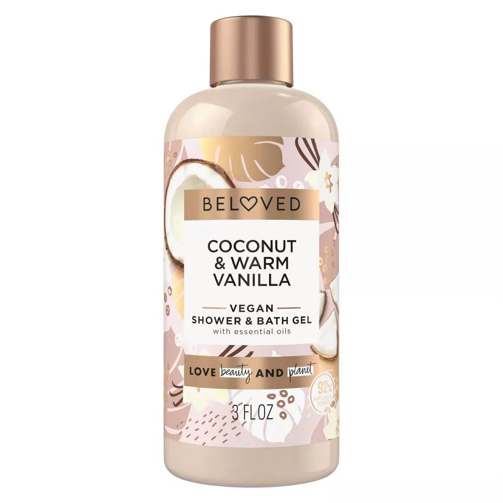 Sữa tắm Beloved Mini Shower & Bath Gel - Coconut & Warm Vanilla 3Oz