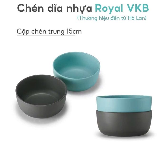 Gift 2 chén tặng Hà Lan