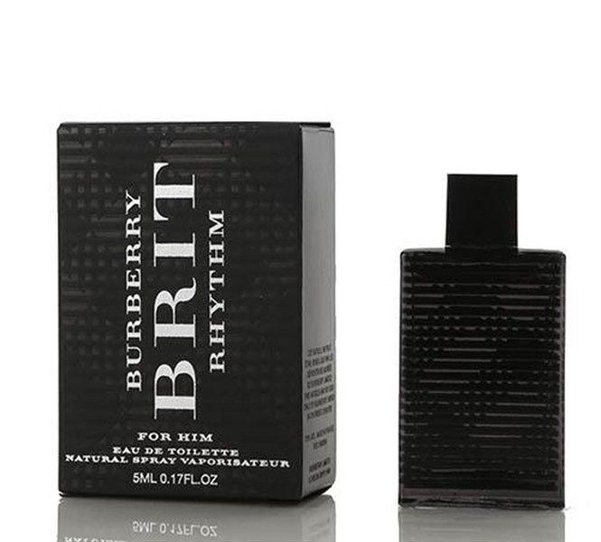 (SALE-SNH) ( TESTER ) Nước hoa nam Burberry Brit Rhythm by Burberry EDT 0.17Oz 5ml