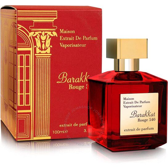 Nước hoa Fragrance World Barakkat Rouge 540 Extrait de Parfum Spray 3.4Oz 100ml