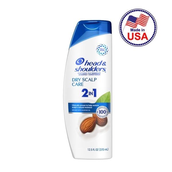 CT - Dầu gội xả Head & Shoulders Dry Scalp Care 2-in-1 Shampoo + Conditioner 370mL (12.5 FL OZ)