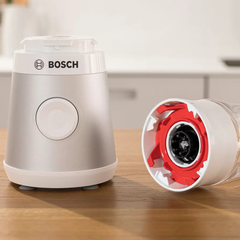 Máy xay sinh tố Bosch mini MMB2111T nội địa Đức màu trắng made in EU