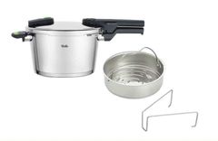 Áp suất Fissler 4,5L Vitaquick Green made in Germany kèm xửng hấp