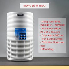 Máy lọc không khí UNOLD 87210 Luftreiniger Alpha Weiß (up to 59 m2)