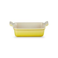 Thố nướng hình chữ nhật Le Creuset 19 x 13cm màu vàng