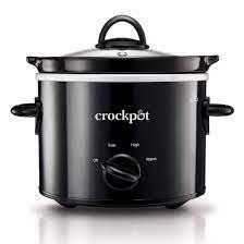 Nồi nấu chậm Crock Pot 1,8L màu đen