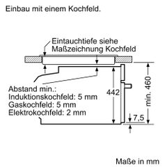 Lò hấp BOSCH CDG634AS0 âm tủ