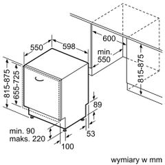 Máy rửa bát âm toàn phần BOSCH SMV6ZCX00E serie 6