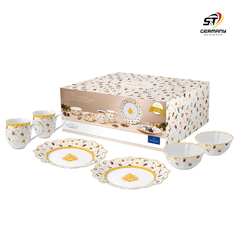 Set 6 đồ ăn sáng Toys Delight Villeroy and Boch phiên bản Giáng sinh made in Germany