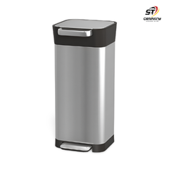 Thùng rác Joseph Joseph 30037 titan màu inox