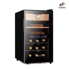 Tủ bảo quản tích hợp Cigar và rượu vang Klarstein 48l