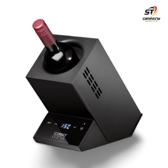 Tủ rượu CASO WineCase One Black đen