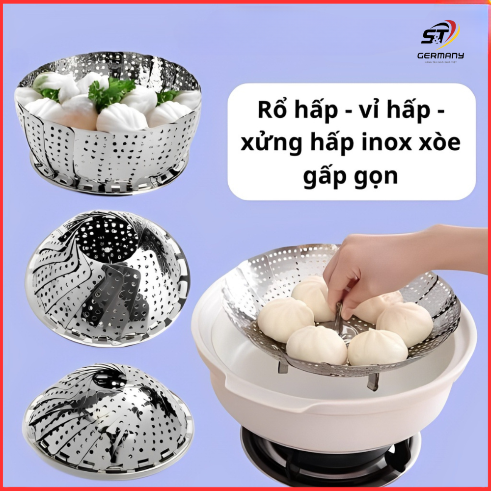 Vỉ hấp SILIT đường kính 18,5 cm nội địa Đức