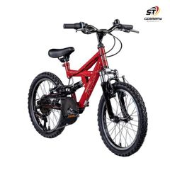 Xe đạp trẻ em Galano FS180 ( đỏ đen)