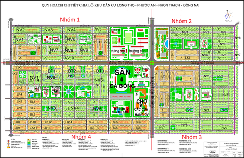 Đất dự án HUD - Nhơn Trạch - Đồng Nai. 100m2(5x20m) - SHR. Giá: 930 triệu