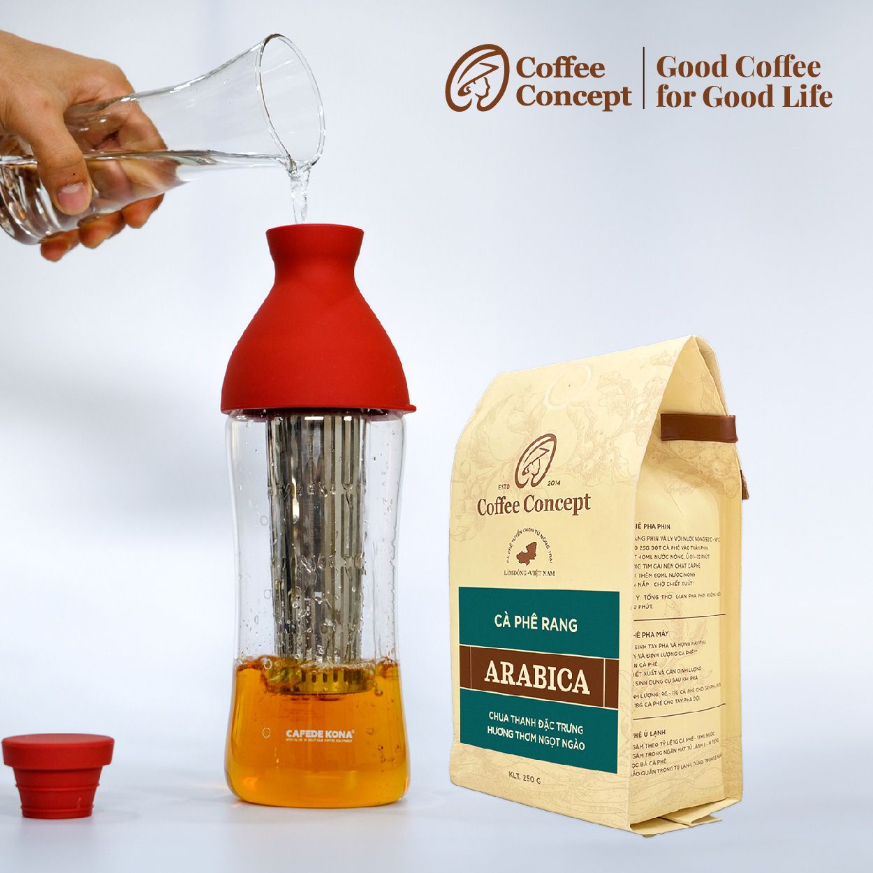 Cà phê rang ARABICA Gói 250gr/500gr