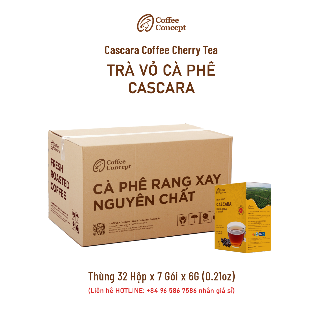 Trà Vỏ Cà Phê Cascara - Cascara Coffee Cherry Tea