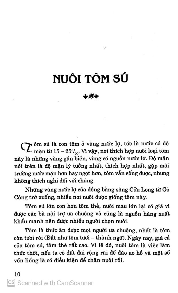 Kỹ Thuật Nuôi Tôm Sú, Tôm Càng Xanh, Baba