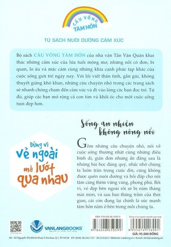 Tủ Sách Nuôi Dưỡng Cảm Xúc - Đừng Vì Vẻ Ngoài Mà Lướt Qua Nhau - Vanlangbooks