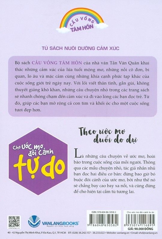 Tủ Sách Nuôi Dưỡng Cảm Xúc - Cho Ước Mơ Đôi Cánh Tự Do - Vanlangbooks