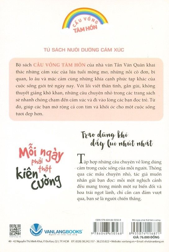 Tủ Sách Nuôi Dưỡng Cảm Xúc - Mỗi Ngày Phải Thật Kiên Cường - Vanlangbooks