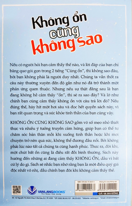 Không ổn cũng không sao - Vanlangbooks