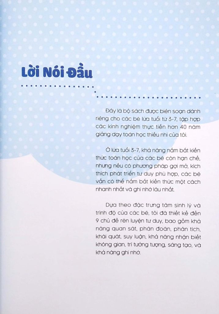 Các Trò Chơi Tư Duy Sáng Tạo Cấp Độ Cao (5 -7 Tuổi) - Vanlangbooks