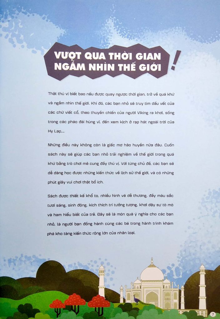 Trò Chơi Giải Mã Mê Cung - Lịch Sử Thế Giới - Vanlangbooks