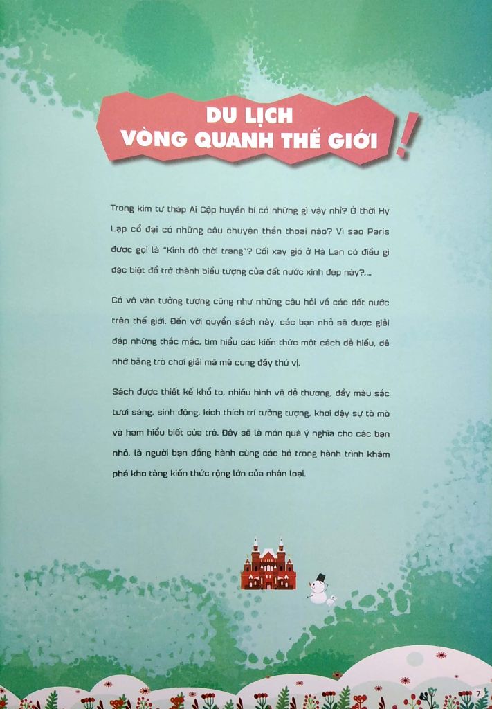 Trò Chơi Giải Mã Mê Cung - Du Lịch Vòng Quanh Thế Giới - Vanlangbooks