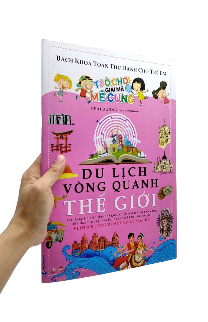 Trò Chơi Giải Mã Mê Cung - Du Lịch Vòng Quanh Thế Giới - Vanlangbooks