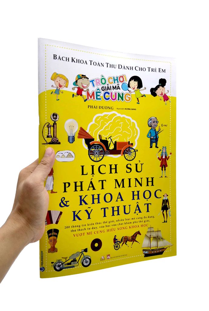 Trò Chơi Giải Mã Mê Cung - Lịch Sử Phát Minh & Khoa Học Kỹ Thuật - Vanlangbooks