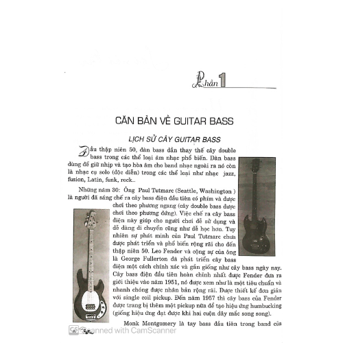 Tự Học Và Thực Hành Guitar Bass (Tái Bản) - Vanlangbooks