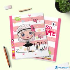 Combo 3 cuốn Tập HS Vanlangbooks HS 96 trang ĐL 120 (4 Ôli) - So cute