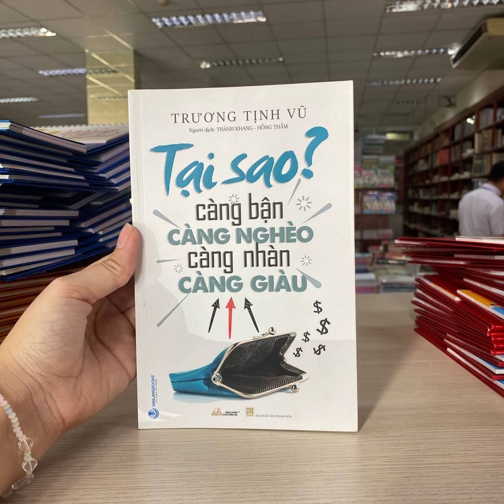 Tại Sao Càng Bận Càng Nghèo Càng Nhàn Càng Giàu - Vanlangbooks